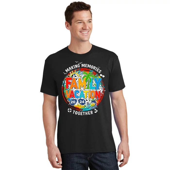 Family Vacation Summer Trip Making Memories Together T-Shirt