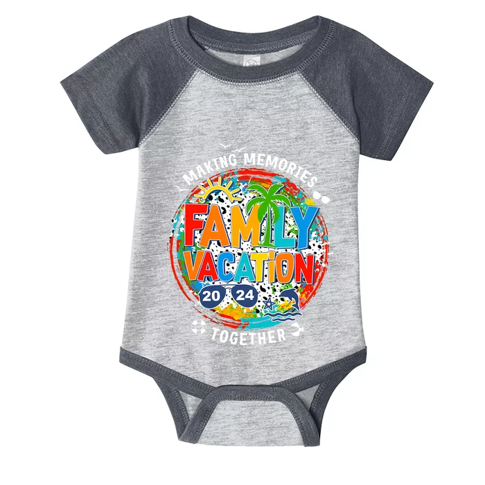 Family Vacation Summer Trip Making Memories Together Infant Baby Jersey Bodysuit