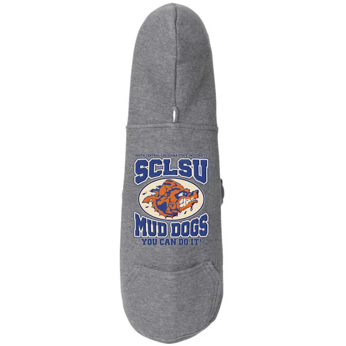 Funny Vintage SCLSU Mud Dogs Classic Football Doggie 3-End Fleece Hoodie