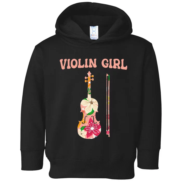 Funny Violin Stringed Musical Instrument Violin Toddler Hoodie