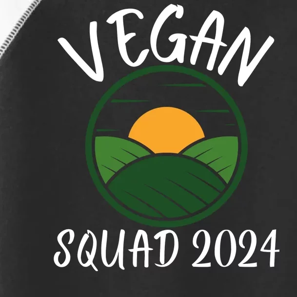 Funny Vegan Squad Vegetarian Veganism Diet Men Women Funny Vegan Toddler Fine Jersey T-Shirt