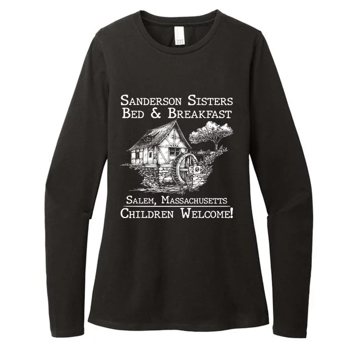 Funny Vintage Sanderson Sisters Bed And Breakfast Womens CVC Long Sleeve Shirt