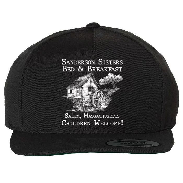 Funny Vintage Sanderson Sisters Bed And Breakfast Wool Snapback Cap