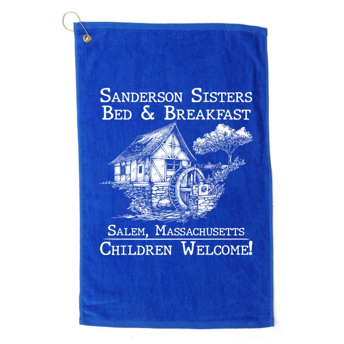 Funny Vintage Sanderson Sisters Bed And Breakfast Platinum Collection Golf Towel