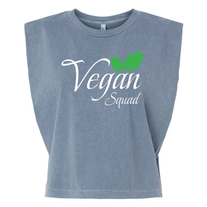 Funny Vegan Squad Vegetarian Veganism Diet Men Women Funny Vegan Garment-Dyed Women's Muscle Tee