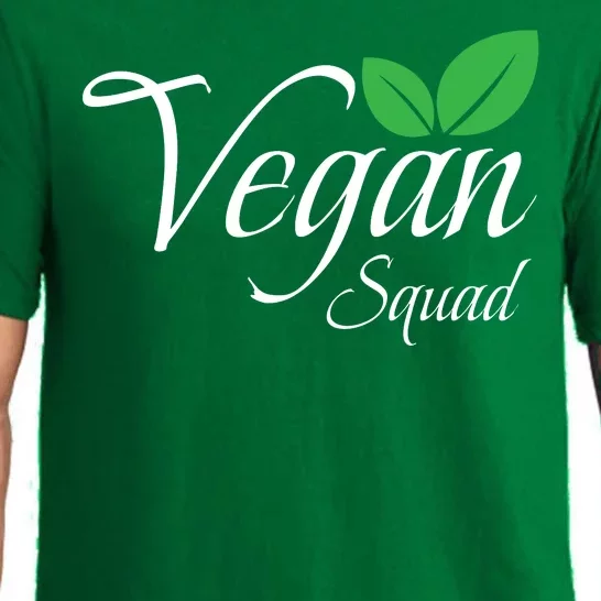 Funny Vegan Squad Vegetarian Veganism Diet Men Women Funny Vegan Pajama Set