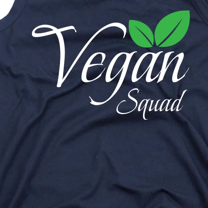 Funny Vegan Squad Vegetarian Veganism Diet Men Women Funny Vegan Tank Top