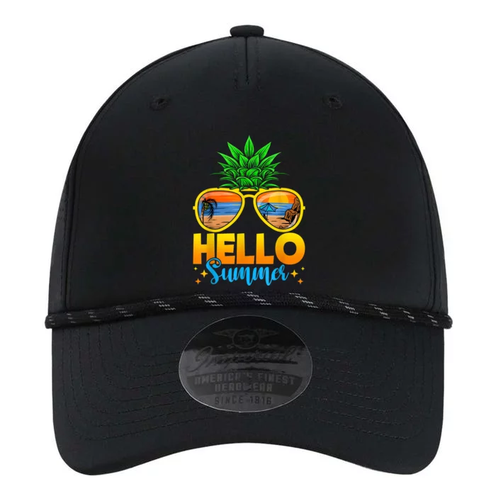 Family Vacation Sunglasses Pineapple Hello Summer Performance The Dyno Cap