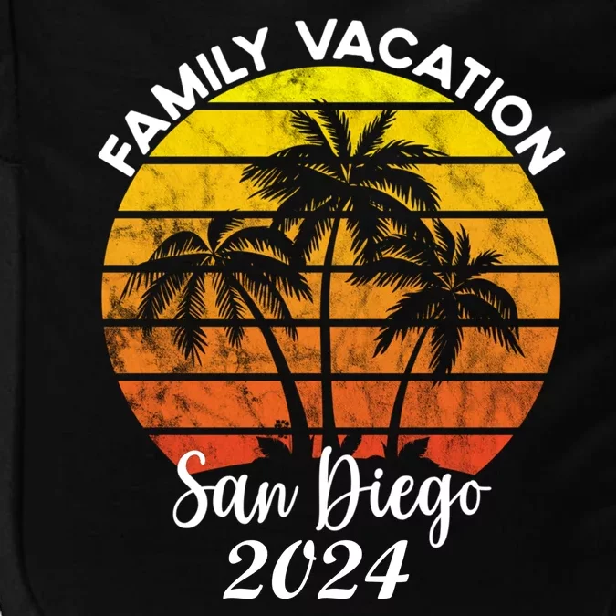 Family Vacation San Diego 2024 Matching Family Beach Impact Tech Backpack