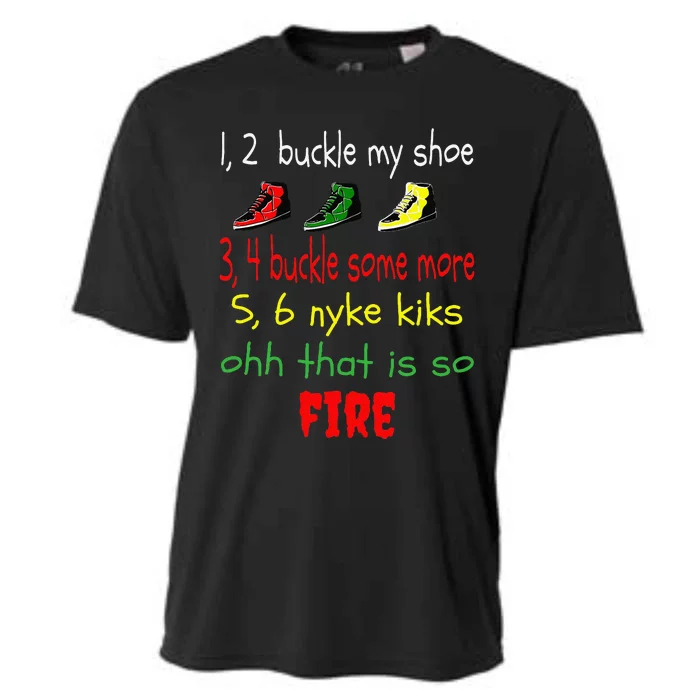 funny viral song 1, 2 buckle my shoe Cooling Performance Crew T-Shirt