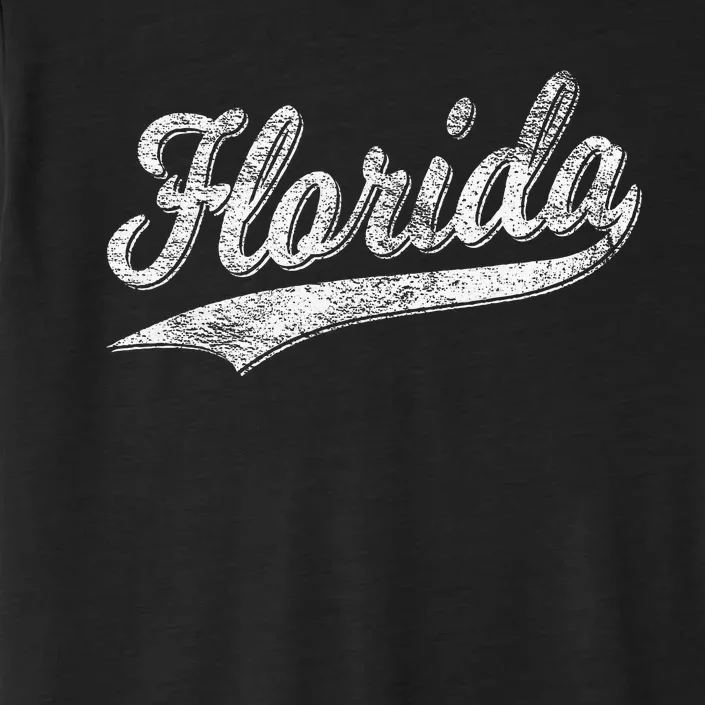 Florida Varsity Script Sports Athletic Jersey Style ChromaSoft Performance T-Shirt