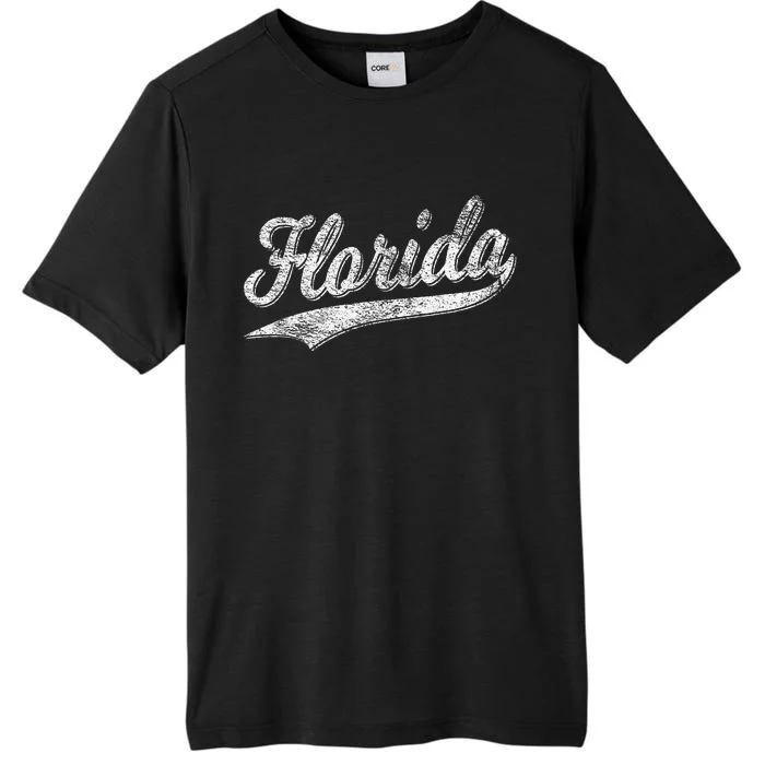 Florida Varsity Script Sports Athletic Jersey Style ChromaSoft Performance T-Shirt