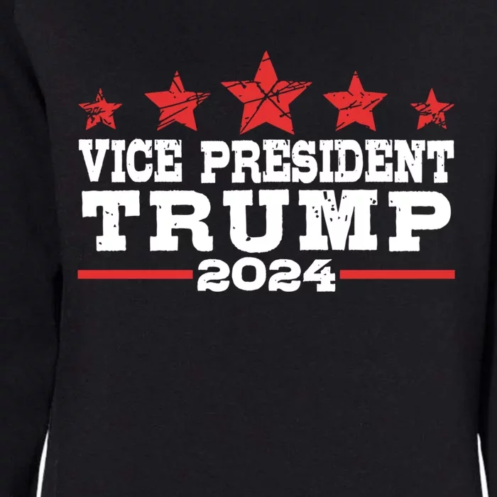 Funny Vp Trump Funny Biden Election Vp Trump 2024 Cute Gift Womens California Wash Sweatshirt