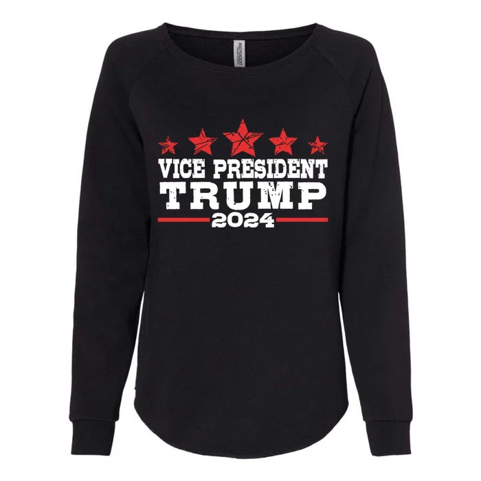 Funny Vp Trump Funny Biden Election Vp Trump 2024 Cute Gift Womens California Wash Sweatshirt