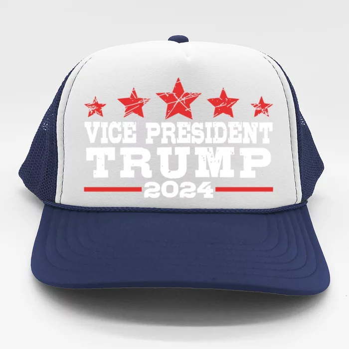 Funny Vp Trump Funny Biden Election Vp Trump 2024 Cute Gift Trucker Hat