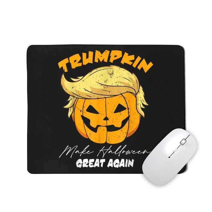 Funny Vintage Trumpkin Make Halloween Great Again Mousepad