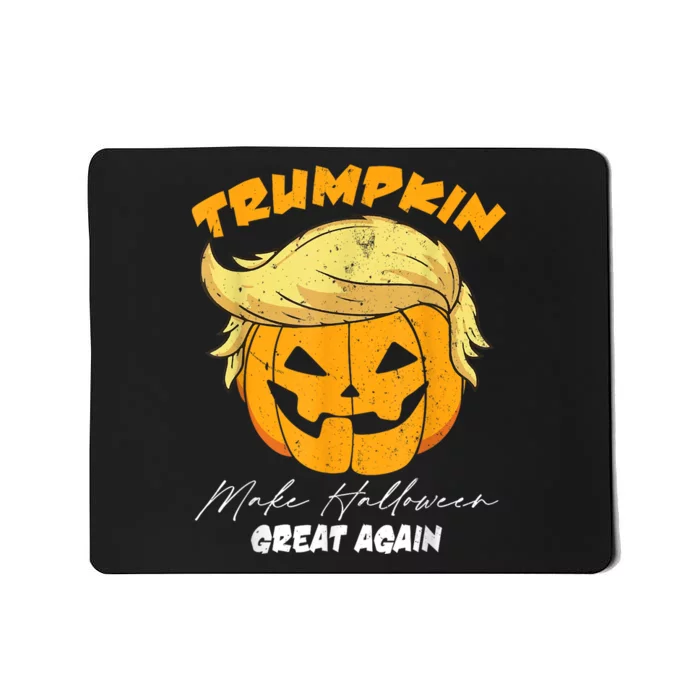 Funny Vintage Trumpkin Make Halloween Great Again Mousepad