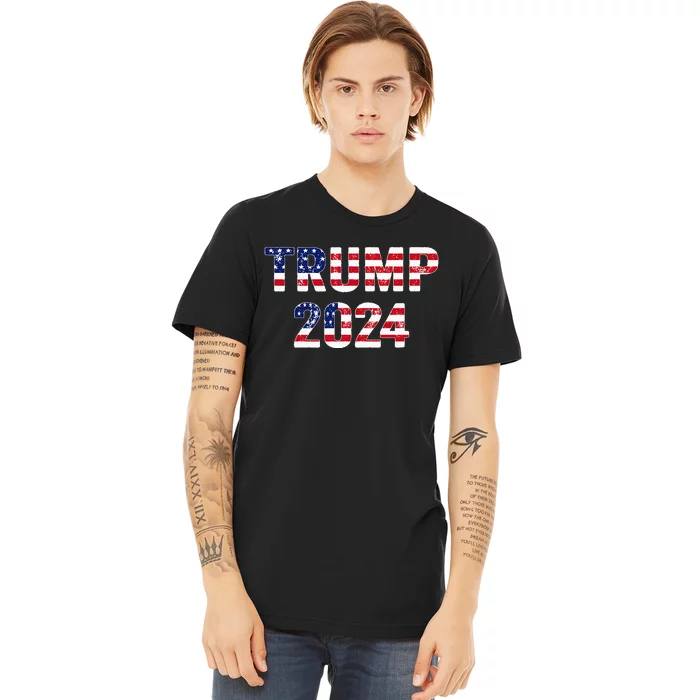 Funny Vintage Trump 2024 Election Gift Wo Premium T-Shirt