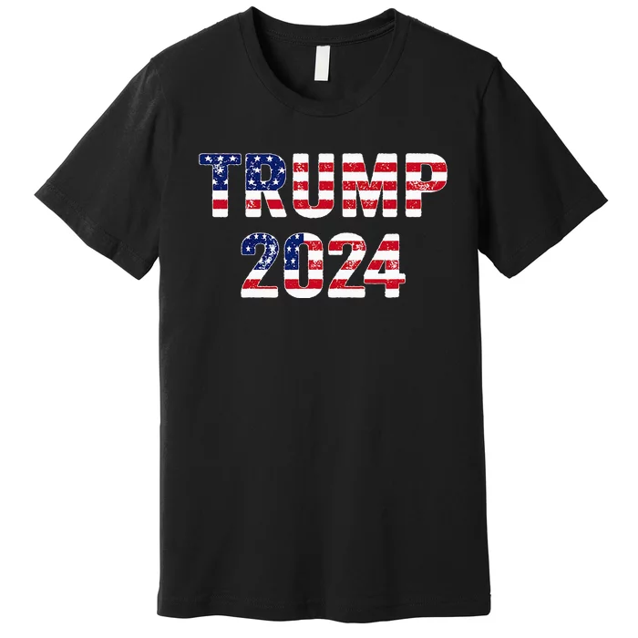 Funny Vintage Trump 2024 Election Gift Wo Premium T-Shirt