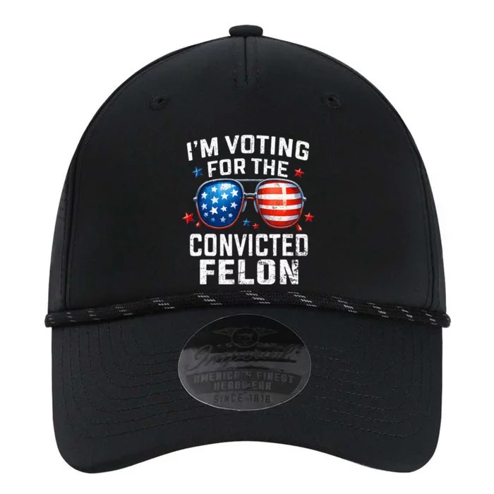 Funny Voting Trump 2024 IM Voting For The Convicted Felon Performance The Dyno Cap