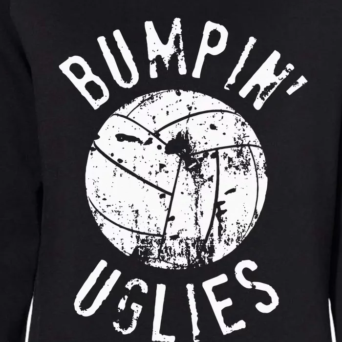 Funny Volleyball Team Bumpin Uglies Womens California Wash Sweatshirt