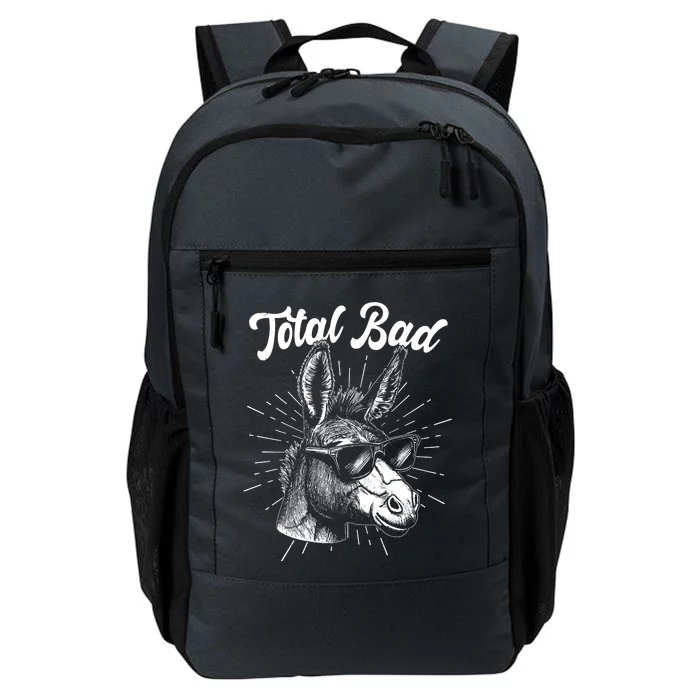 Funny Vintage Total Badass Daily Commute Backpack