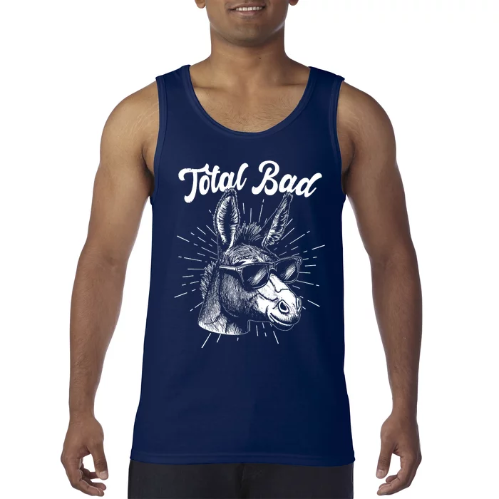 Funny Vintage Total Badass Tank Top