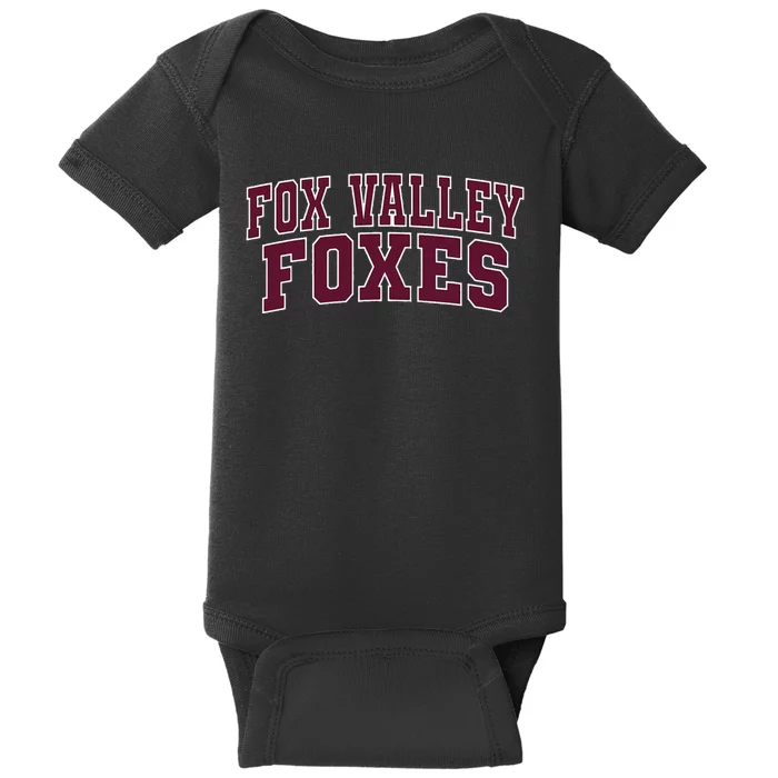 Fox Valley Technical College Foxes Baby Bodysuit