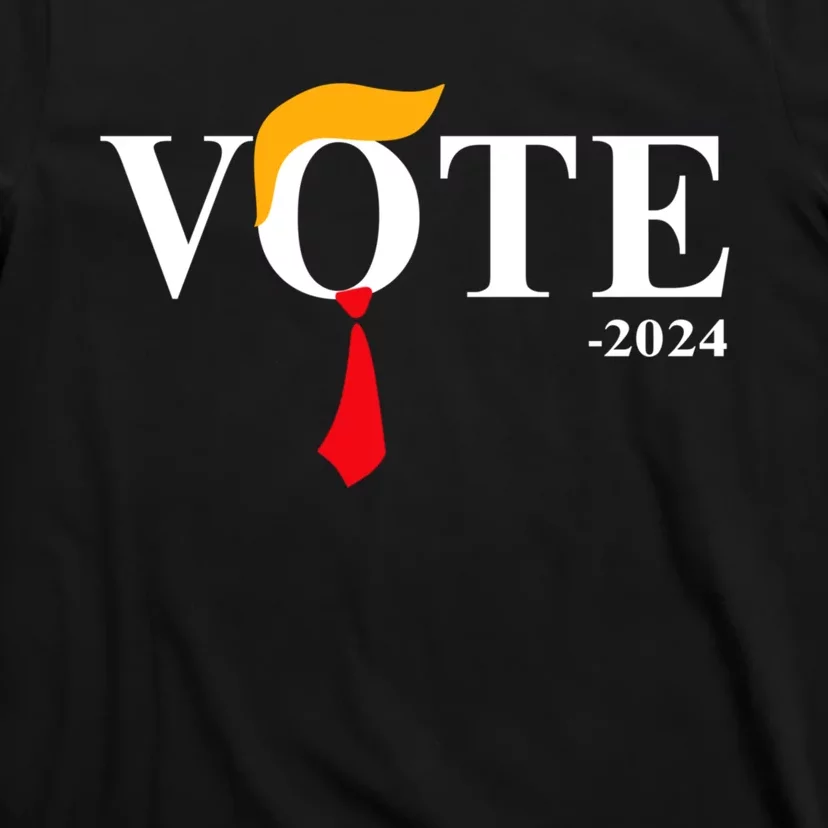 Funny Vote Trump 2024 Hair Tie T-Shirt