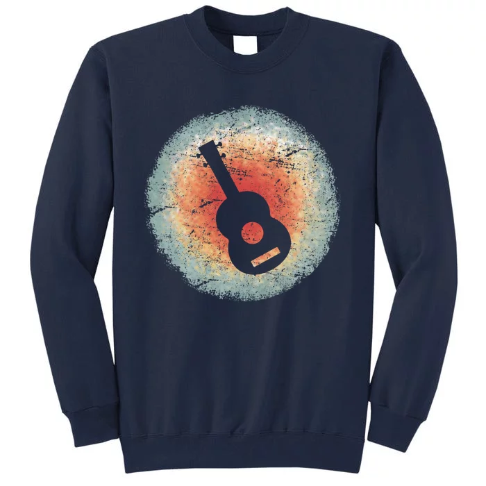 Funny Vintage Ukulele Retro Tall Sweatshirt