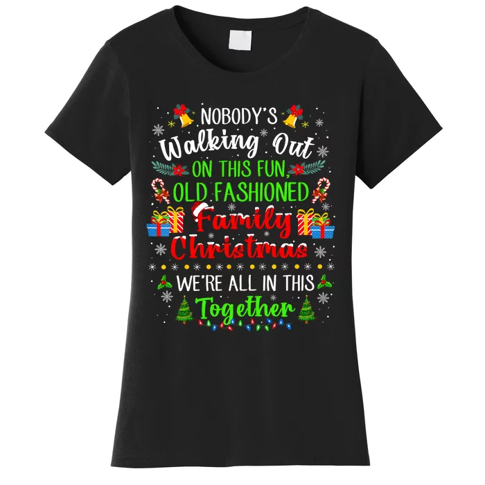 Family Vacation Ugly Christmas We Are All In This Together Women's T-Shirt