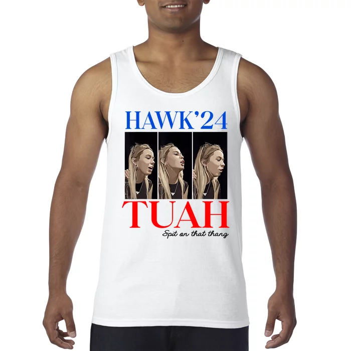 Funny Viral Video Western Country Accent Hawk Tush Meme Tank Top