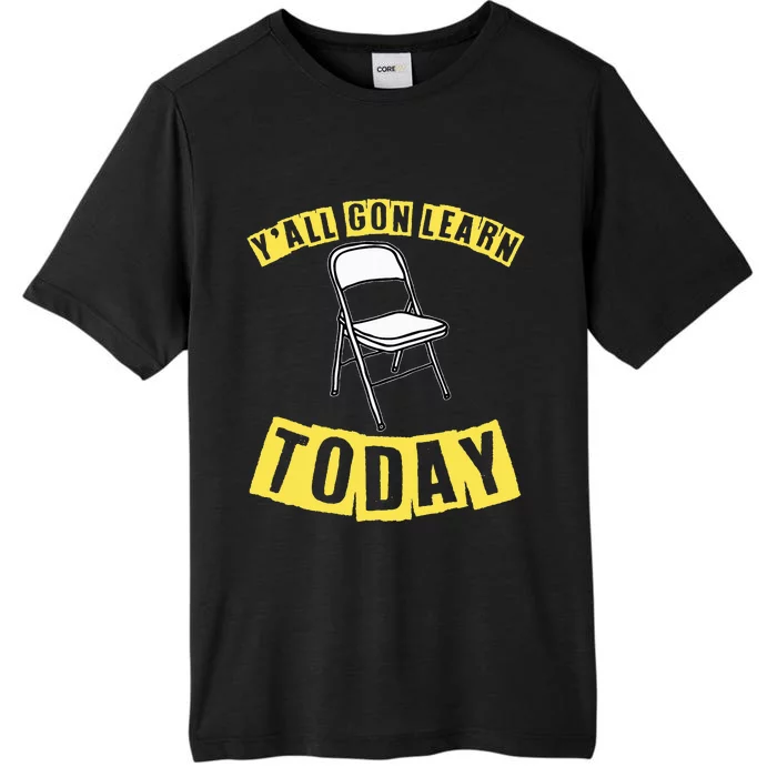 Funny Video Viral Folding Chair Alabama Meme Boat Brawl ChromaSoft Performance T-Shirt