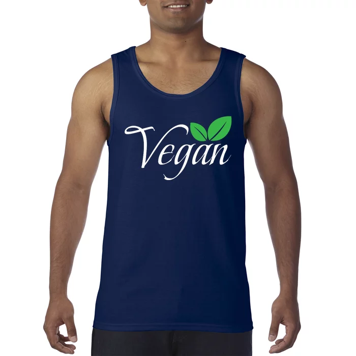 Funny Vegan Vegetarian Funny Veganism Diet Men Women Retro Vegan Diet Tank Top