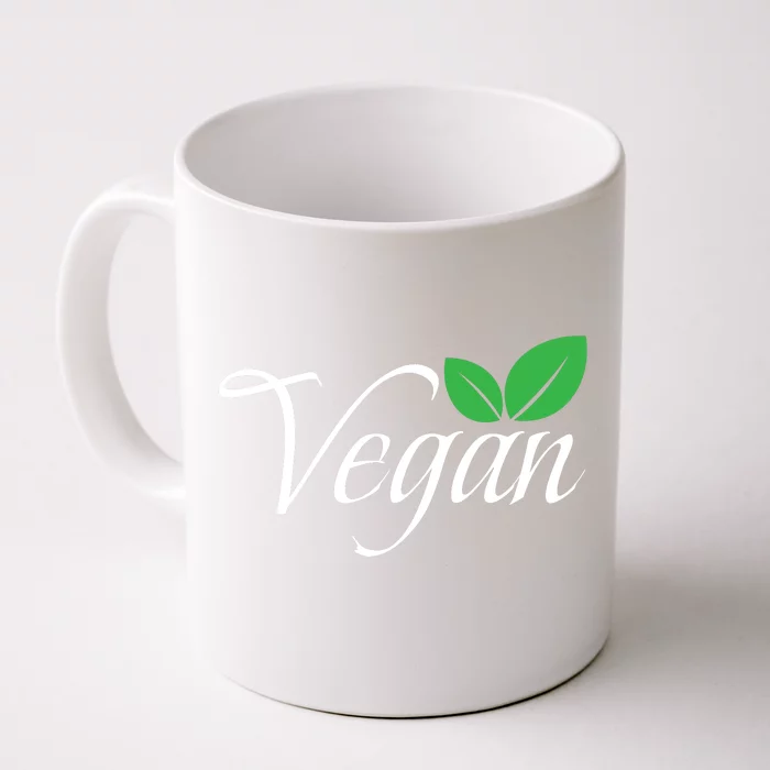 Funny Vegan Vegetarian Funny Veganism Diet Men Women Retro Vegan Diet Front & Back Coffee Mug