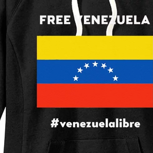 Free Venezuela Venezuela Libre Women's Fleece Hoodie