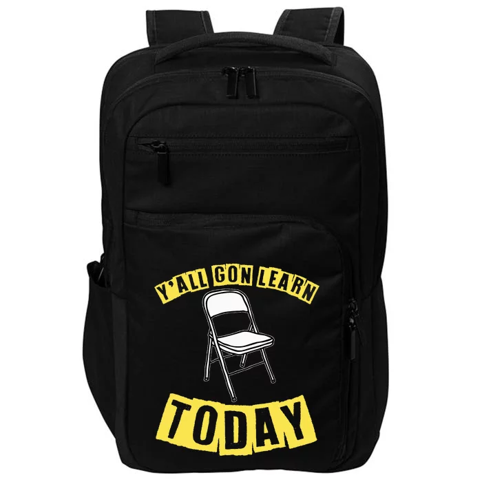 Funny Video Viral Folding Chair Alabama Meme Boat Brawl Impact Tech Backpack