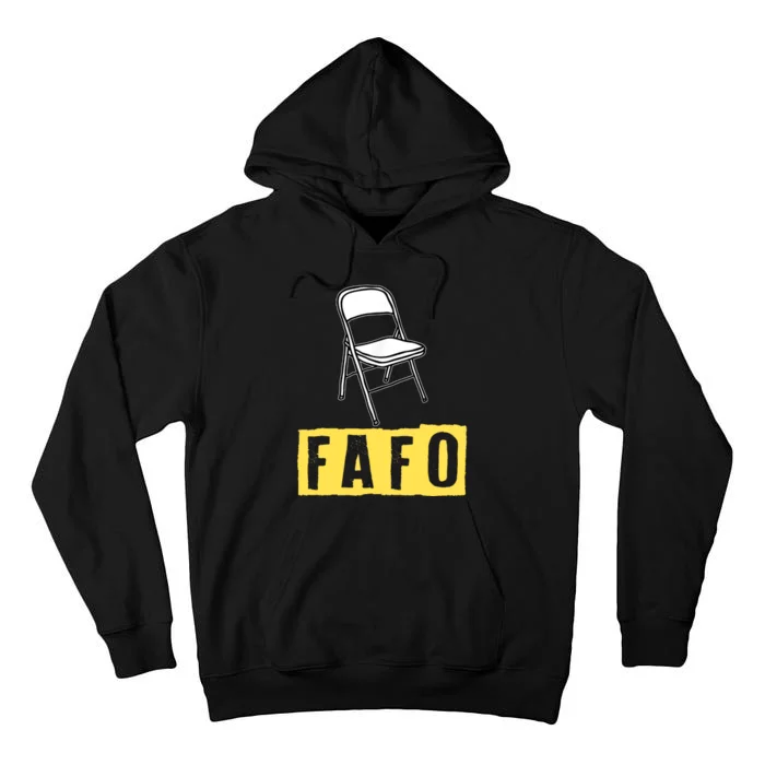 Funny Video Viral Folding Chair Alabama Meme Boat Brawl Tall Hoodie