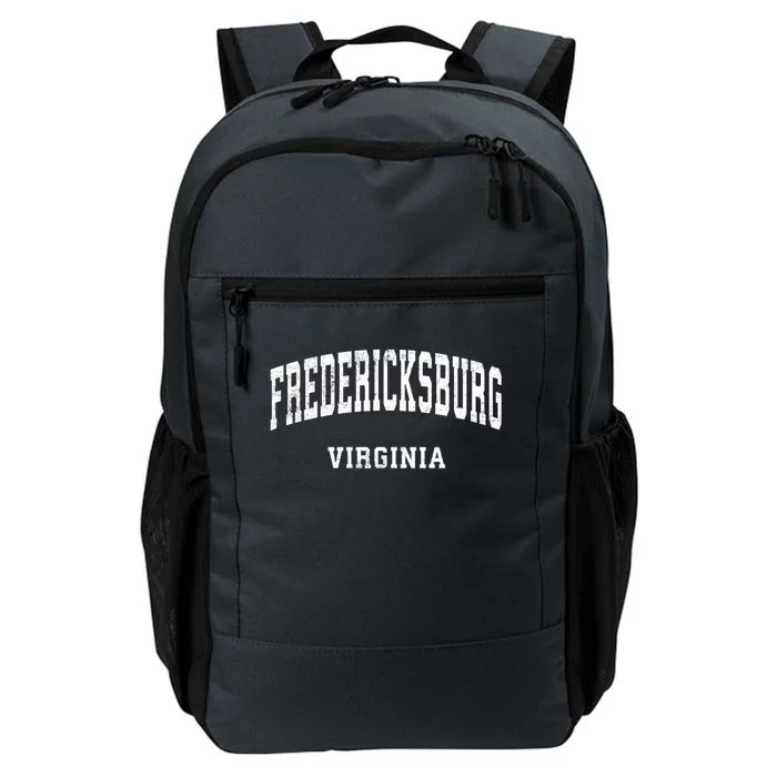 Fredericksburg Virginia Va Vintage Athletic Sports Daily Commute Backpack