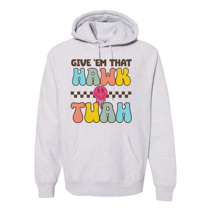 Funny Viral Video Western Country Accent Hawk Tush Meme Premium Hoodie