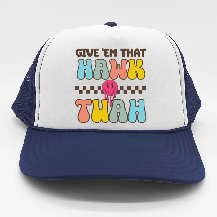 Funny Viral Video Western Country Accent Hawk Tush Meme Trucker Hat