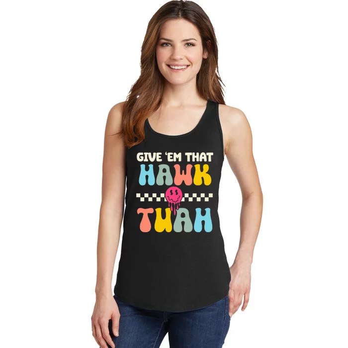 Funny Viral Video Western Country Accent Hawk Tush Meme Ladies Essential Tank