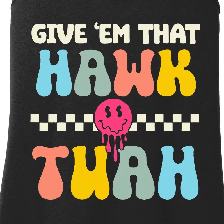 Funny Viral Video Western Country Accent Hawk Tush Meme Ladies Essential Tank