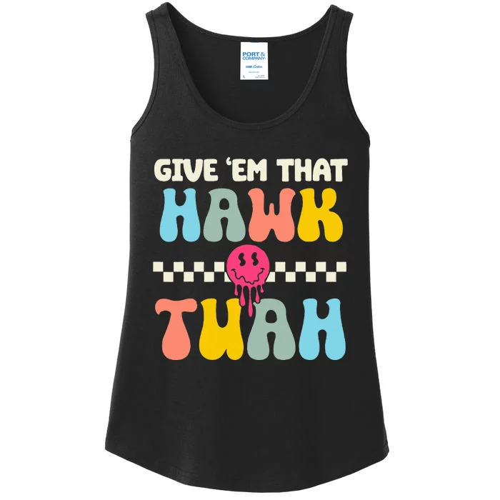 Funny Viral Video Western Country Accent Hawk Tush Meme Ladies Essential Tank