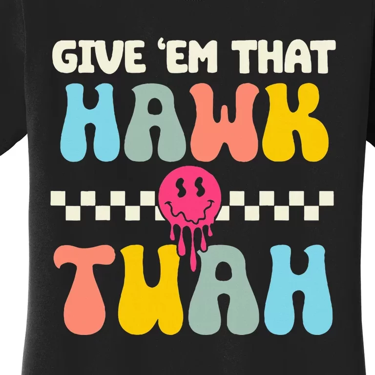 Funny Viral Video Western Country Accent Hawk Tush Meme Women's T-Shirt