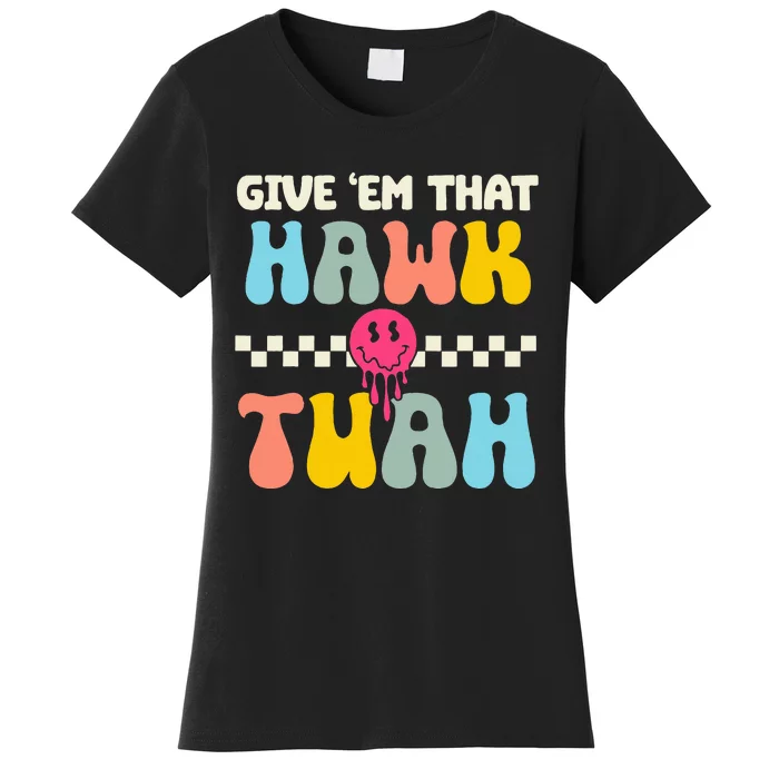 Funny Viral Video Western Country Accent Hawk Tush Meme Women's T-Shirt