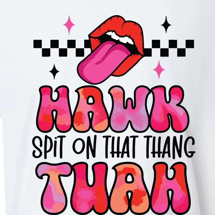 Funny Viral Video Western Humor Country Accent Hawk Tuah Meme Sueded Cloud Jersey T-Shirt