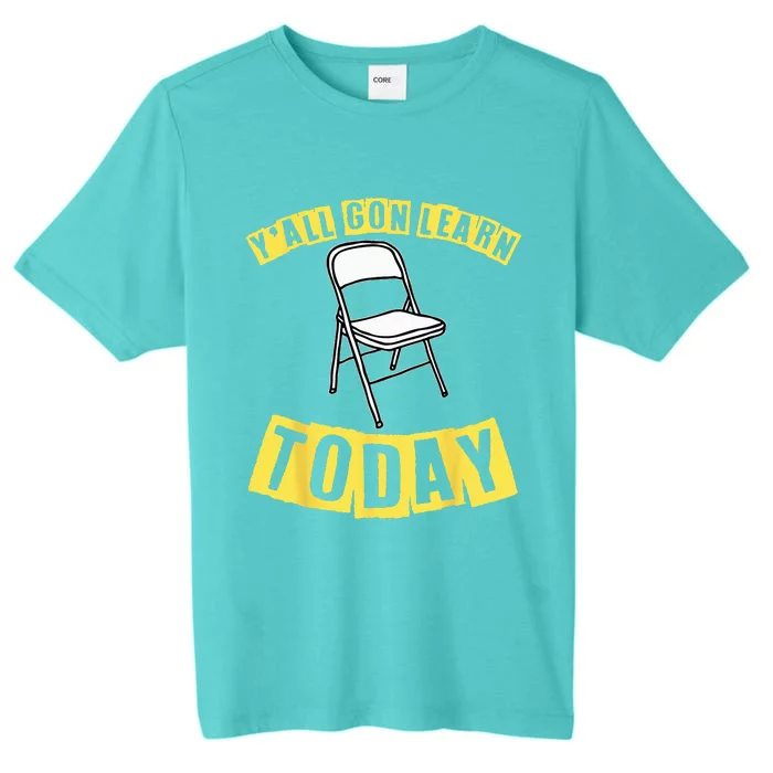 Funny Video Viral Folding Chair Alabama Meme Boat Brawl ChromaSoft Performance T-Shirt