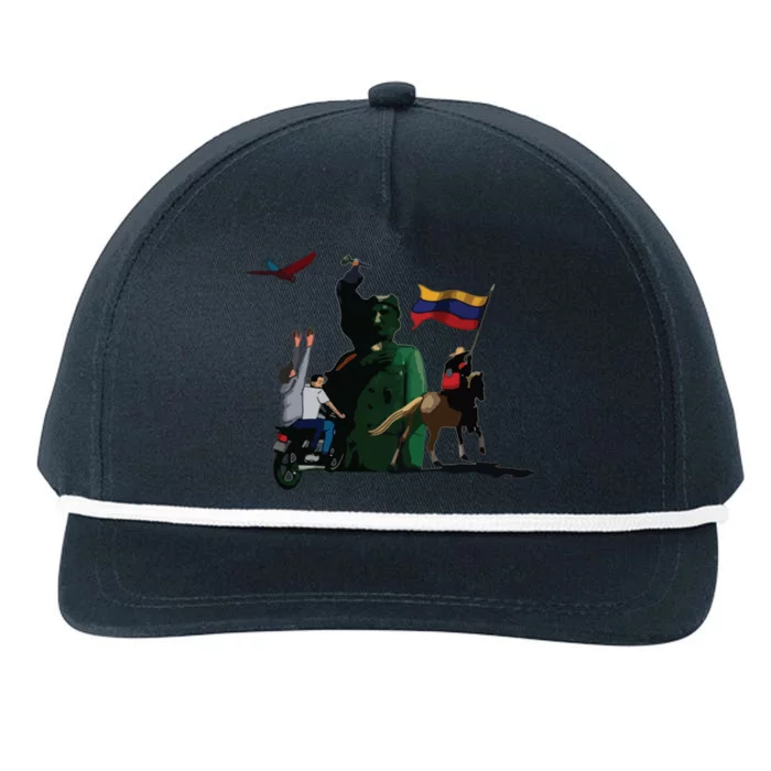 Free Venezuela Venezuela Snapback Five-Panel Rope Hat