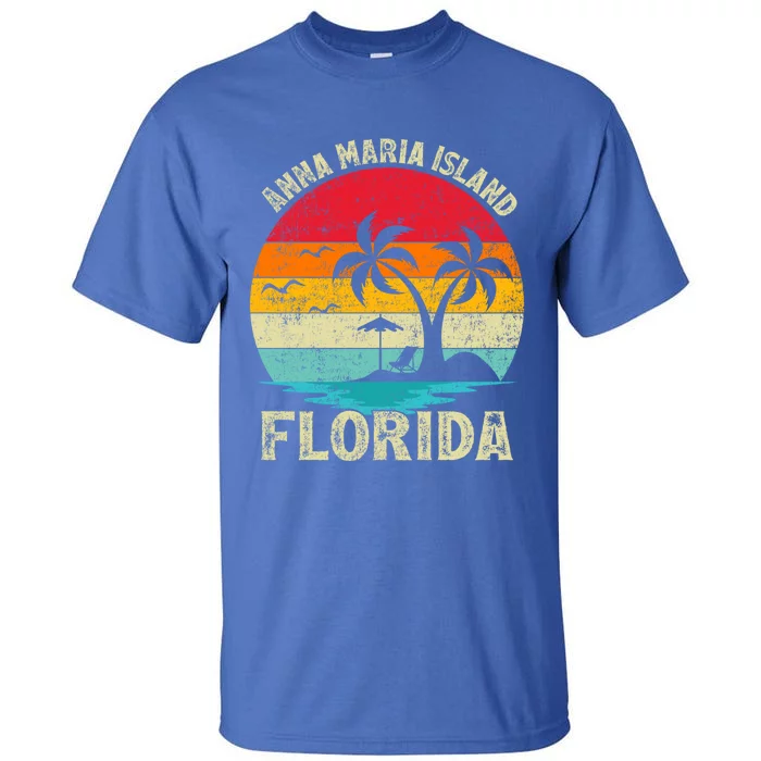 Family Vacation Vintage Retro Florida Anna Maria Island Gift Tall T-Shirt